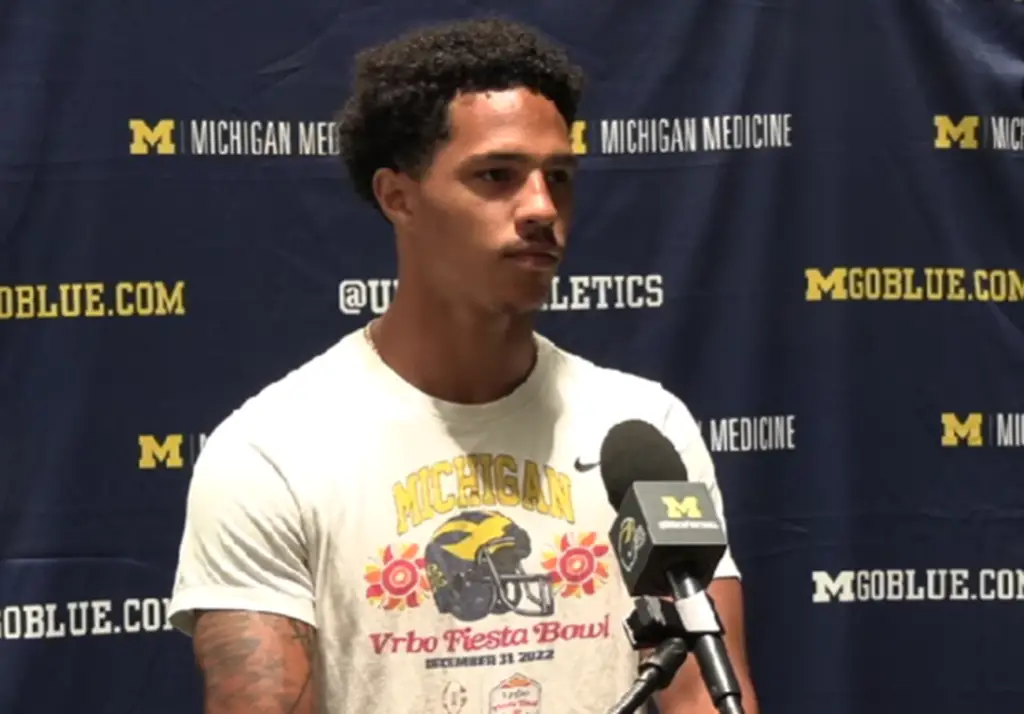 Tyler Morris of the Wolverines spoke about his development and team outlook.